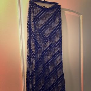 Bobeau Comfy Made in USA Long Skirt Size S